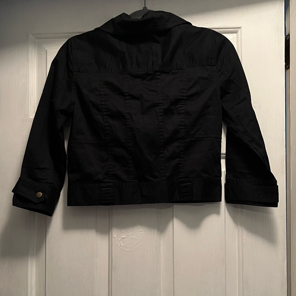 Size small black moto jacket - Picture 3 of 5